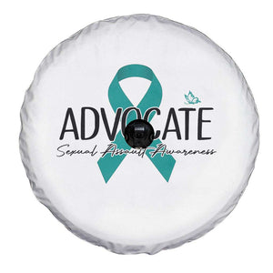 Sexual Assault Awareness Advocate Spare Tire Cover TS14 Print Your Wear