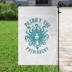 Sexual Assault Awareness Garden Flag Petrify The Patriarchy Medusa Feminism TS14 Print Your Wear