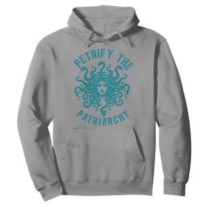 Sexual Assault Awareness Hoodie Petrify The Patriarchy Medusa Feminism TS14 Sport Gray Print Your Wear