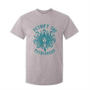 Sexual Assault Awareness T Shirt For Kid Petrify The Patriarchy Medusa Feminism TS14 Ice Gray Print Your Wear