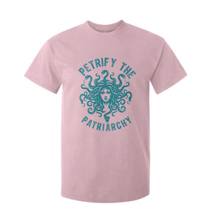 Sexual Assault Awareness T Shirt For Kid Petrify The Patriarchy Medusa Feminism TS14 Light Pink Print Your Wear