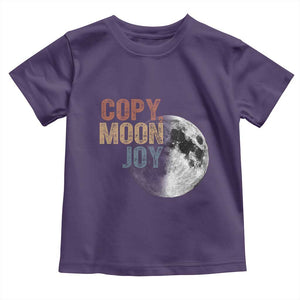 Copy Moon Joy Toddler T Shirt Funny Lunar Quote Graphic TS14 Purple Print Your Wear
