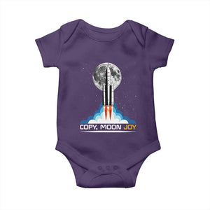 Copy Moon Joy Baby Onesie Rocket Launch Full Moon TS14 Purple Print Your Wear