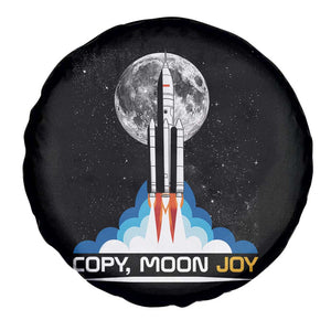 Copy Moon Joy Spare Tire Cover Rocket Launch Full Moon TS14 Print Your Wear
