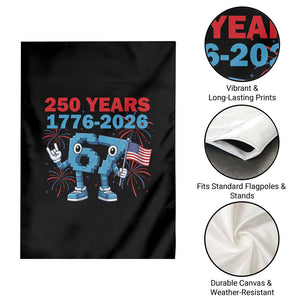 250th America Anniversary Garden Flag Funny Italian Brainrot Meme 4th of July TS14 Print Your Wear