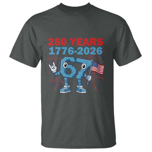 250th America Anniversary T Shirt Funny Italian Brainrot Meme 4th of July TS14 Dark Heather Print Your Wear