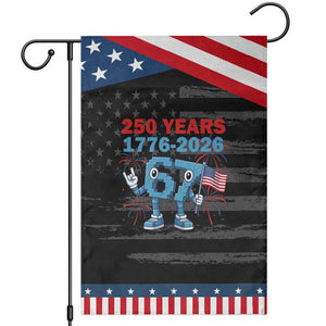 250th America Anniversary Patriotic Garden Flag Funny Italian Brainrot Meme 4th of July