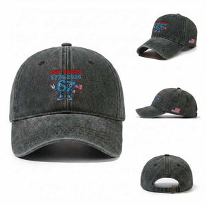 250th America Anniversary Washed Cotton Baseball Cap Funny Italian Brainrot Meme 4th of July