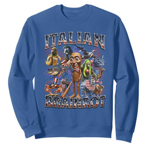 Funny Italian Brainrot Meme 4th of July Sweatshirt