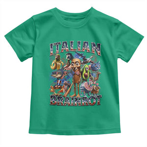 Funny Italian Brainrot Meme 4th of July Toddler T Shirt TS14 Irish Green Print Your Wear