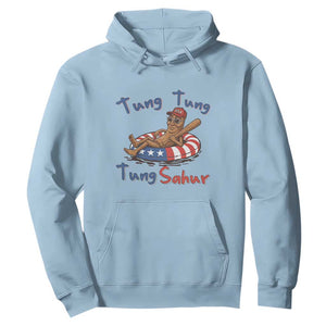 Tung Tung Tung Sahur Italian Brainrot 4th of July Hoodie