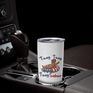 Tung Tung Tung Sahur Italian Brainrot 4th of July Tumbler Cup