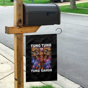 Tung Tung Sahur Italian Brainrot 4th Of July Meme Garden Flag TS14 Print Your Wear