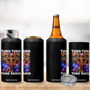 Tung Tung Sahur Italian Brainrot 4th Of July Meme 4 in 1 Can Cooler Tumbler TS14 Print Your Wear