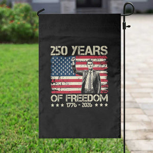America 250 Years Garden Flag Charlie Kirk American Flag Freedom TS14 Print Your Wear
