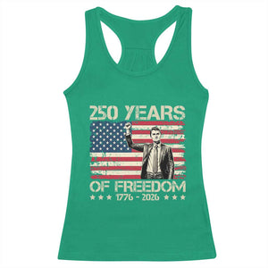 America 250 Years Racerback Tank Top Charlie Kirk American Flag Freedom TS14 Irish Green Print Your Wear