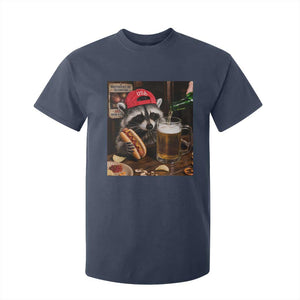 Patriotic USA Raccoon Drinking Beer T Shirt For Kid 4th of July Meme
