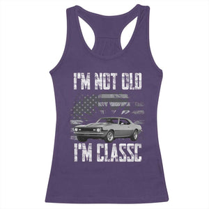 I'm Not Old I'm Classic Racerback Tank Top Retro American Muscle Car Classic USA