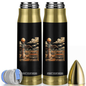 Highway 66 Classic Gas Pump Desert Classic Pickup Truck Car Lover Bullet Tumbler TS14 Black Print Your Wear
