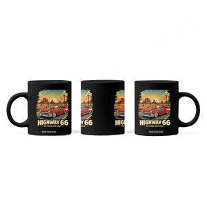 Vintage Highway 66 100th Anniversary Souvenir Coffee Mug TS14 Print Your Wear