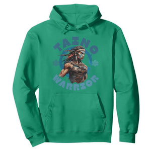 Taino Warrior Boricua Boriken Pride Indigenous Puerto Rican Hoodie TS14 Irish Green Print Your Wear