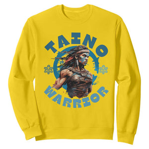 Taino Warrior Boricua Boriken Pride Indigenous Puerto Rican Sweatshirt TS14 Daisy Print Your Wear