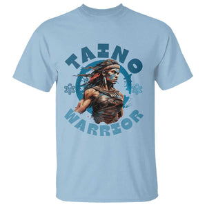 Taino Warrior Boricua Boriken Pride Indigenous Puerto Rican T Shirt TS14 Light Blue Print Your Wear