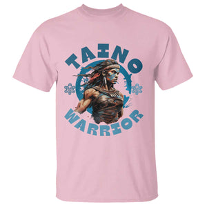 Taino Warrior Boricua Boriken Pride Indigenous Puerto Rican T Shirt TS14 Light Pink Print Your Wear