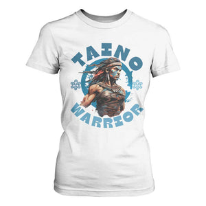 Taino Warrior Boricua Boriken Pride Indigenous Puerto Rican T Shirt For Women TS14 White Print Your Wear