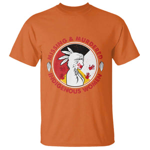 MMIW Missing and Murdered Indigenous Women Red Hand T Shirt TS14 Orange Print Your Wear
