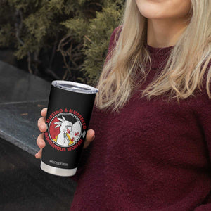 MMIW Missing and Murdered Indigenous Women Red Hand Tumbler Cup TS14 Print Your Wear
