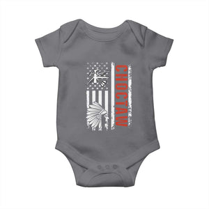 Choctaw Tribe Native American Day Indigenous Peoples Day Baby Onesie TS14 Charcoal Print Your Wear