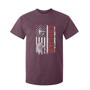 Choctaw Tribe Native American Day Indigenous Peoples Day T Shirt For Kid TS14 Maroon Print Your Wear