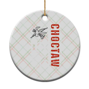 Choctaw Tribe Native American Day Indigenous Peoples Day Ceramic Ornament TS14 1pc Christmas Plaid Print Your Wear