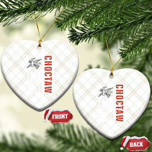 Choctaw Tribe Native American Day Indigenous Peoples Day Ceramic Ornament TS14 Print Your Wear