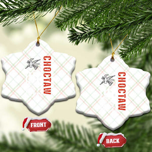 Choctaw Tribe Native American Day Indigenous Peoples Day Ceramic Ornament TS14 Print Your Wear