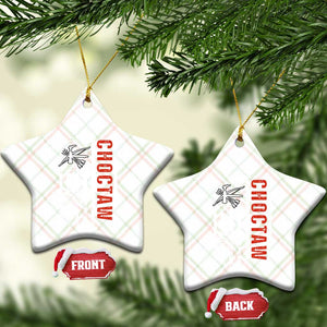 Choctaw Tribe Native American Day Indigenous Peoples Day Ceramic Ornament TS14 Print Your Wear