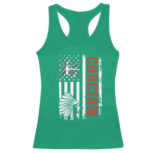 Choctaw Tribe Native American Day Indigenous Peoples Day Racerback Tank Top TS14 Irish Green Print Your Wear