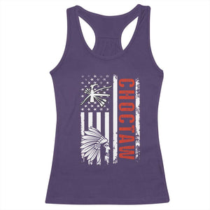 Choctaw Tribe Native American Day Indigenous Peoples Day Racerback Tank Top TS14 Purple Print Your Wear