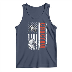 Choctaw Tribe Native American Day Indigenous Peoples Day Tank Top TS14 Navy Print Your Wear