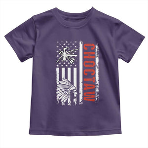 Choctaw Tribe Native American Day Indigenous Peoples Day Toddler T Shirt TS14 Purple Print Your Wear