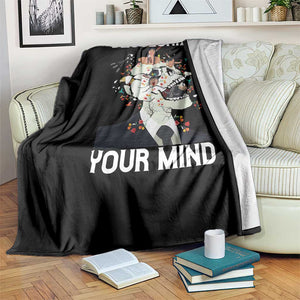 Indigenous People Native American Throw Blanket Decolonize Your Mind TS14 Print Your Wear