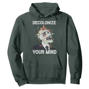 Indigenous People Native American Hoodie Decolonize Your Mind TS14 Dark Forest Green Print Your Wear