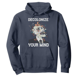 Indigenous People Native American Hoodie Decolonize Your Mind TS14 Navy Print Your Wear