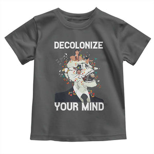 Indigenous People Native American Toddler T Shirt Decolonize Your Mind TS14 Dark Heather Print Your Wear