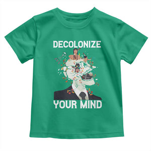 Indigenous People Native American Toddler T Shirt Decolonize Your Mind TS14 Irish Green Print Your Wear