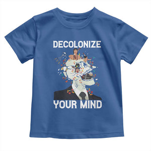 Indigenous People Native American Toddler T Shirt Decolonize Your Mind TS14 Royal Blue Print Your Wear