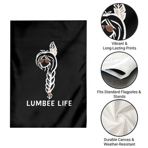 Native American Women Garden Flag Lumbee American Indian Tribe Indigenous Girl Life TS14 Print Your Wear
