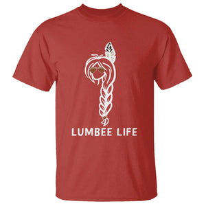 Native American Women T Shirt Lumbee American Indian Tribe Indigenous Girl Life TS14 Red Print Your Wear