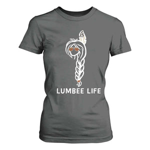 Native American Women T Shirt For Women Lumbee American Indian Tribe Indigenous Girl Life TS14 Dark Heather Print Your Wear